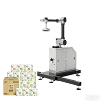 Robot Colaborativo de Paletización/Paletizador Colaborativo para Cajas, Latas y Cigarrillos - Brazo de 6 Ejes para Automatización Industrial y Recolección