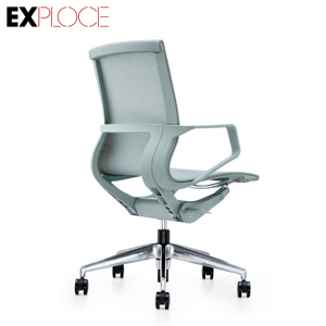 <span class=keywords><strong>Sedia</strong></span> da Ufficio Ergonomica Moderna in Plastica Blu con Rete, Stile Coreano Unico, Prodotta a Foshan - Product Image 3