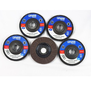 120pcs trong CTN 4.5inch 115mm Đường kính 7/8 inch 22mm lỗ kích thước Grit 80 T29 T27 nhôm oxide Flap đĩa mài bánh xe - Product Image 5