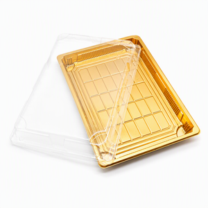 Recipientes de Armazenamento de Alimentos Secos em Plástico Transparente HBCS com Tampa Transparente - Product Image 1