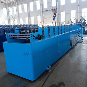 Marche d'échafaudage faisant la machine de marche d'échafaudage facile à utiliser panneau mural en acier rouleau de soffite d'évent solide formant des machines - Product Image 1