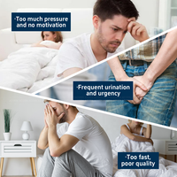 Capsules GlowLeaf Saw Palmetto pour la santé de la prostate chez les hommes adultes