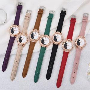 Valentine's Day Gift <b>Set</b> for Women 2Pcs Fashion <b>Watch</b> & Bracelet <b>Set</b> - Product Image 5