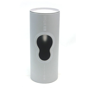 Phổ Biến Vòng Rỗng Ống Rượu Vang Chai Quà Tặng Tin Hộp Xi Lanh Xem Thông Qua Cửa Sổ Whisky Rượu Tinplate Có Thể Bao Bì - Product Image 1