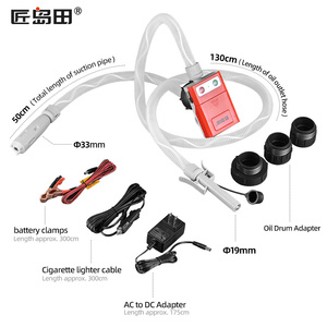 ミニ単3電池4本駆動 OEM 燃料移送ポンプ 流量2.4GPM 低圧 車両のオイル移送用 ディーゼル ガソリン対応 1年保証 - Product Image 2