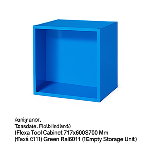 Fami Flexa <b>Tool</b> <b>Cabinet</b> 717x600x700 Mm Green Ral6011 Empty <b>Storage</b> Unit - Product Image 3