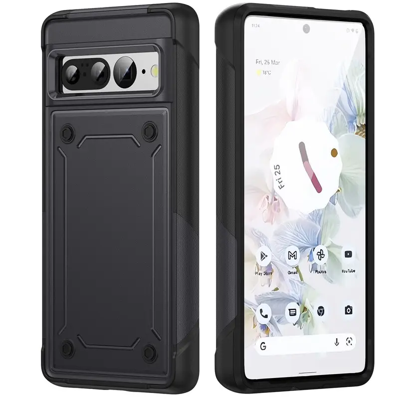High Quality Armor 2 in 1 TPU+PC Combination for Google Pixel 7 Pro Mobile Phone Case Shockproof Bumper Back Cover