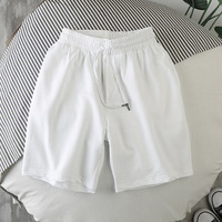 Pantalones cortos de moda callejera para hombre, pantalones deportivos de playa de tres cuartos, pantalones casuales para jóvenes