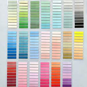 200 Sheets Assorted Gradient Multi-Color <b>Sticky</b> Index <b>Tabs</b> Set Self-Adhesive Page Markers Office School Stationery Document - Product Image 1