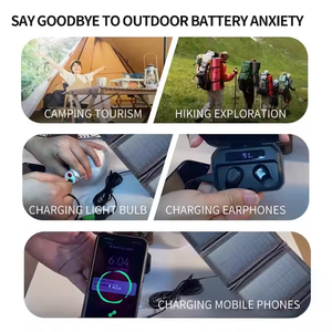 100-120W Solar Panels Usb Foldable USB+ with MPPT Technology Mini Outdoor Portable Solar - Product Image 6
