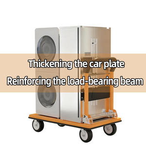 عربة تخييم متعددة الوظائف من الفولاذ شديد التحمل ، مقطورة حديقة ، معدات - Product Image 4