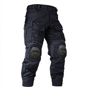 Pantalon de moto pour homme, pantalon cargo tactique avec genouillères, séchage rapide, vêtements d'extérieur toutes saisons, combinaisons de moto - Product Image 6