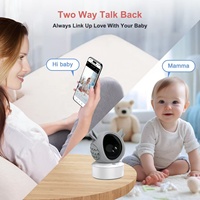 Mini 5 "écran bébé moniteur sans fil 360 bébé sommeil bébé moniteur avec caméra et Audio Smart électronique bébé caméra moniteur