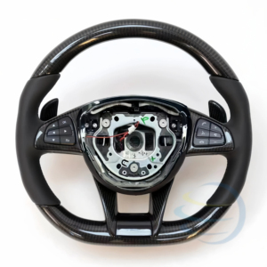 Fast Delivery for Mercedes benz <strong>Amg</strong> c Class W205 W204 C300 E Class W212 W213 W211 Heated Vibration Carbon Fiber Steering Wheel - Product Image 1