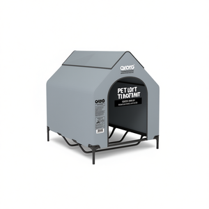 Cuccia per Animali OXOG 33 X 52 Pollici con Finestre, per Esterni, Tutte le Stagioni, per Razze Grandi, Stile Lussuoso, Materiale in Poliestere - Product Image 1