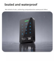 Lector de Tarjetas RFID de Proximidad de Doble Frecuencia 125khz + 13.56Mhz con Teclado para Control de Acceso por Código, Resistente al Agua IP67 para Exteriores, Compatible con Wifi Tuya