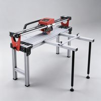Machine automatique de découpe et de chanfreinage de dalles de carrelage céramique FYZ-50-1800, modèles à longueur optionnelle, coupeur 5800W pour carreaux