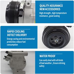 Compresor de Aire Acondicionado para MGZS MG ZS GASOLINA SEBX13D 10205239 9178231468681 108846 10230275 - Product Image 5