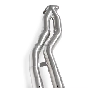 Usine En Gros Mi Tuyau D'échappement pour <span class=keywords><strong>BMW</strong></span> <span class=keywords><strong>125i</strong></span> 128i <span class=keywords><strong>E82</strong></span> 3.0T 2008-2012 Ss304 D'échappement Haute Performance D'échappement Personnalisé Mi Tuyau - Product Image 3