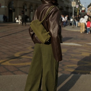 Veste Oversize en Similicuir OEM, Tenue Décontractée avec Logo, Fabricant pour Femmes et Hommes, Pièce Unique - Product Image 2