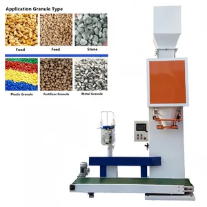 Automatic pallet wrapping machine /granule snacks dates pet food pack filling machine /flow wrapping machine
