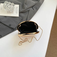 Sac à bandoulière de soirée en acrylique pour femme Aijiang, avec fermoir magnétique, chaîne décorative et sangle simple, pour usage quotidien