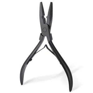 ARLANY Professional Custom Logo Micro Ring Hair Extensions Application Pliers Tool Kit For Micro Link Beads Closer Plier