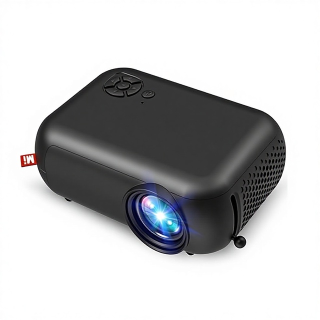 Cross-border Outdoor Home Small Mini HD Same Screen Portable Projector Support 1080P 1600 Lumens CRT Wholesale