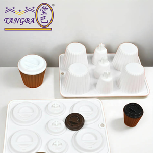 Moule à Mousse en Silicone Tangba en Forme de Tasse à Café, pour Pâtisserie et Gâteaux DIY - Product Image 4
