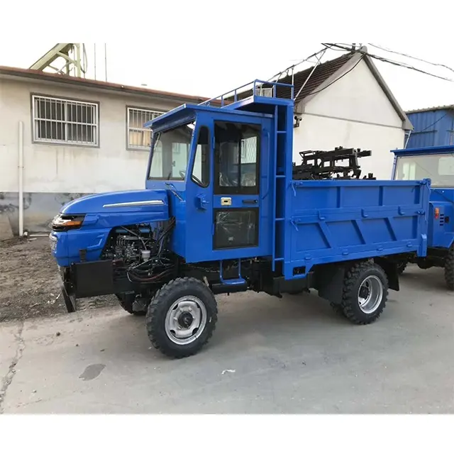 Factory direct diesel engineering four wheel mine construction site machinery loading transporter