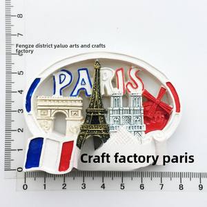 Imanes <span class=keywords><strong>de</strong></span> Resina y Refrigerador al por Mayor para Comercio Electrónico Transfronterizo, Estilo Europeo, 7-9cm, Recuerdos Turísticos, Artesanía Decorativa Mundial - Product Image 4