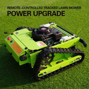 Tondeuse à <span class=keywords><strong>gazon</strong></span> télécommandée, robot de désherbage automatique tout-terrain sur chenilles, tondeuse à <span class=keywords><strong>gazon</strong></span> intelligente de petite taille pour usage domestique - Product Image 4