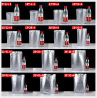 50 sacs Mylar, 50 absorbeurs d'oxygène 500cc 9.5 Mil d'épaisseur 1 Gallon sac Mylar à fermeture éclair pour le stockage des aliments