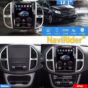 Radio Multimedia para Auto con Android 15, Pantalla Táctil Vertical de 12.1 Pulgadas, GPS, DSP, Carplay, Reproductor de Video y Navegación para Mercedes Benz Vito - Product Image 4