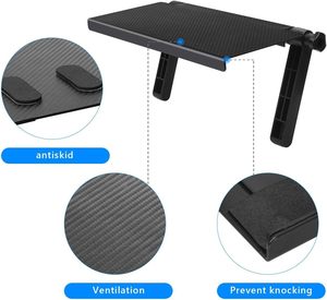 Accessoires de décoration intérieure : Organisateur de rangement supérieur réglable pour écran de télévision et PlayStation, support supérieur pour boîtes multimédias et console de jeu - Product Image 2