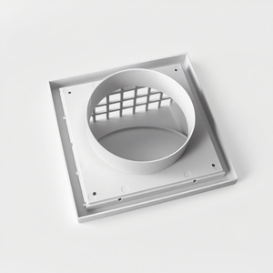 QIEXEIN Modern Design Durable Adjustable Rectangle Shape ABS <strong>Plastic</strong> Wall Air <strong>Vent</strong> <strong>Cover</strong> for Air Conditioning Ventilation System - Product Image 5