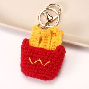 Juguetes de Ganchillo Personalizados, Comida en Miniatura Realista, Amigurumi Tejido a Crochet, Peluche de Hamburguesa, Llavero 3D - Product Image 5
