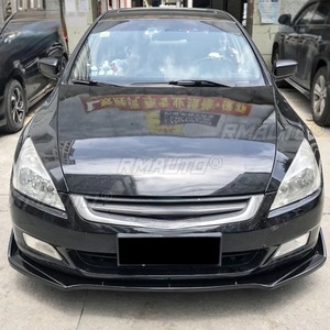 <b>Car</b> Front Bumper Lip Front Bumper Splitter <b>Diffuser</b> Spoiler Bumper Apron Body Kit <b>For</b> Honda Accord 7th Generation Exterior Part - Product Image 3