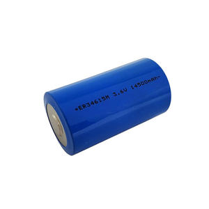 แบตเตอรี่ลิเธียม ER34615M D ขนาด3.6V 14500mAh 14.5Ah แบตเตอรี่ LiSoCI2หลัก <span class=keywords><strong>LSH20</strong></span>เซลล์ - Product Image 2