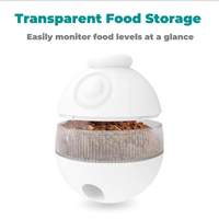 Jouet d'alimentation lente pour animaux de compagnie Offre Spéciale-Distributeur de friandises étanche pour chats et chiens, boule oscillante interactive d'entraînement à l'intelligence