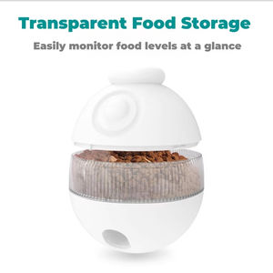 Diskon besar mainan pemberi makan lambat hewan peliharaan Dispenser perawatan tahan bocor untuk kucing & anjing, latihan kecerdasan interaktif bola goyang - Product Image 5