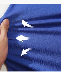 Polo liso en blanco de uniforme transpirable de alta calidad con logotipo personalizado, camiseta bordada de poliéster de golf para hombre - Product Image 6