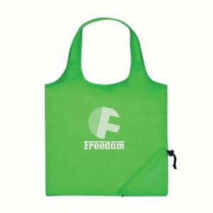 Sac de courses pliable réutilisable robuste personnalisé avec logo imprimé - Product Image 3
