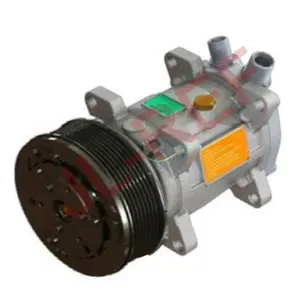 New Selling Auto Refrigeration Compressor POE32 Oil DC 24v Compressor 10 12v Standard Universal Car Air Compressor 1 PC R404a //