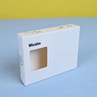 Boîte d'emballage en papier personnalisée, certifiée RoHS, pliable, écologique, en matériaux recyclés, avec doublure en éponge pour téléphone et câble USB