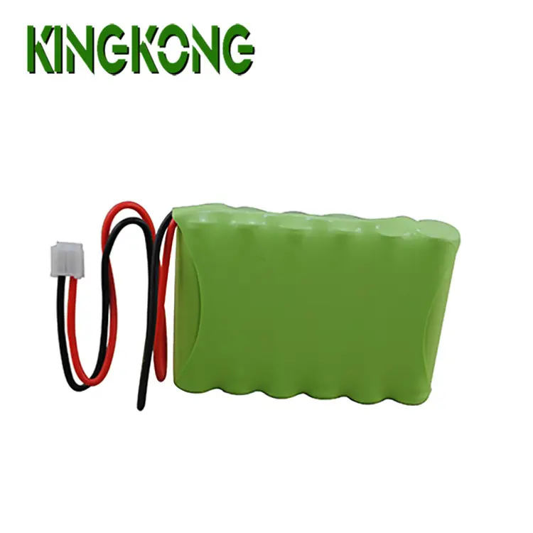 KINGKONG 브랜드 Ni-MH 충전식 6v 7.2V 8.4V 9.6V 10.8V 12V 14.4V AA 900mAh 1200mAh 1500mAh 1800mAh nimh 배터리 팩