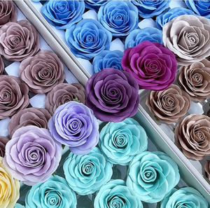 25 Piezas de Flores Artificiales de Alta Calidad, Ramo de Rosas Suxing Inmortales, Caja de Regalo de Navidad, Decoración de Habitaciones, Flores de Jabón - Product Image 6