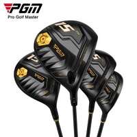 Ensemble complet de clubs de golf professionnels pour hommes PGM, driver en alliage de titane, manche Mitsubishi, directement du fabricant