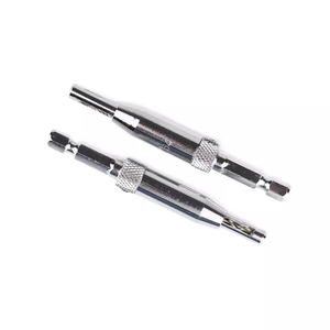 HSS Hex Shank <b>Door</b> <b>Window</b> Hole Opener Woodworking Cabinet <b>Hinge</b> Center Drill Bit 125-205mm 16-Piece <b>Hinge</b> Opening Tool - Product Image 4