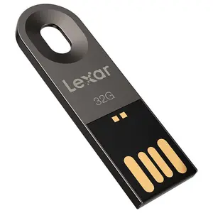 Lexar โลหะเต็มรูปแบบราคาถูกจำนวนมาก,M25 16 GB 32 GB 64 GB USB 2.0ไดรฟ์ปากกากันน้ำหน่วยความจำ USB แฟลชไดรฟ์